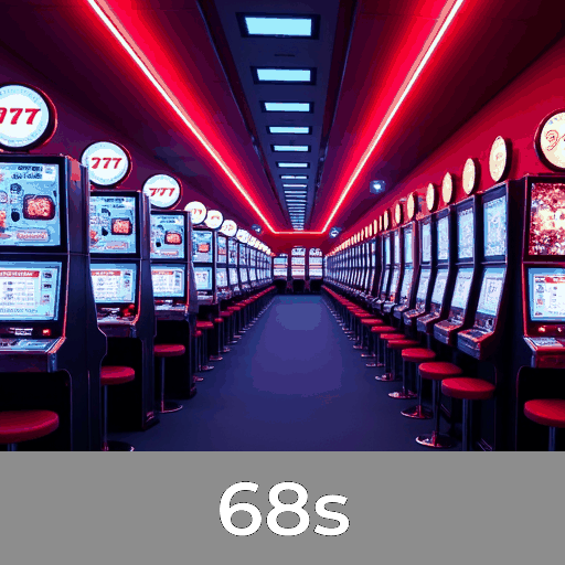 68s: Slots Gigantes, Mesa Clássica, e Real Dealer ao Vivo